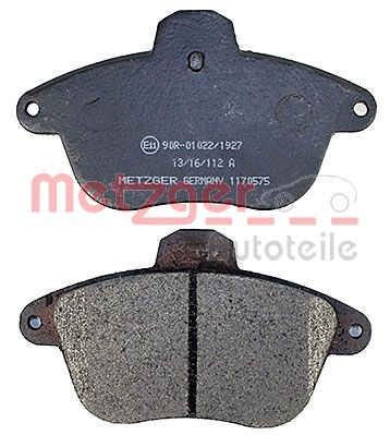 METZGER 1170575 Bremsbelagsatz, Scheibenbremse